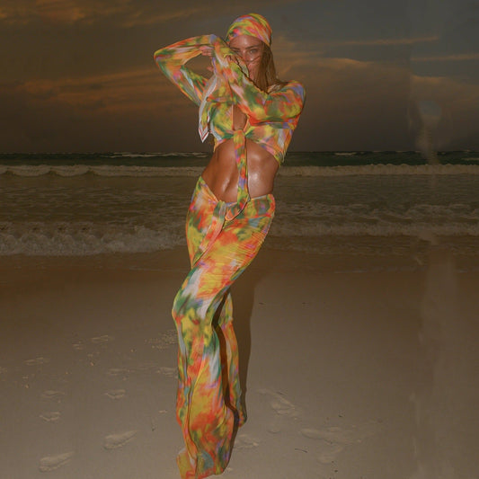 Women's Swimsuit Beachwear Two-piece Set