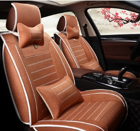 New disposable leather car seat cushion Four seasons pad Summer cushion wholesale Car supplies