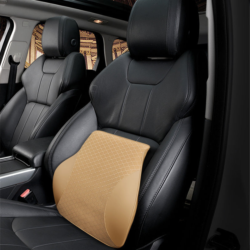 Large car headrest memory foam car neck pillow office home seat lumbar support car interior