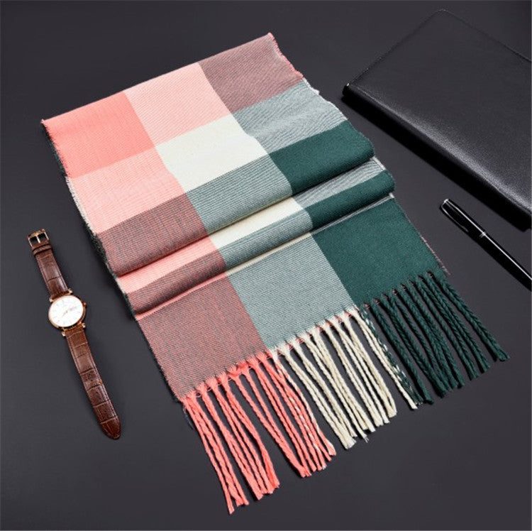 Cashmere like scarf for youth