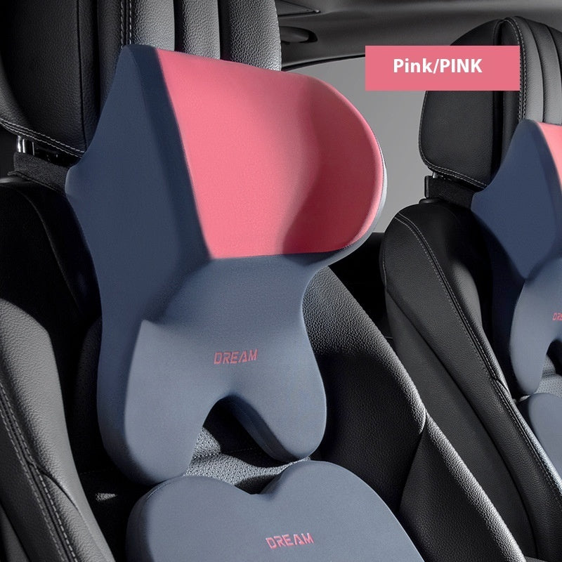 Automotive Headrest Memory Foam Neck Pillow Car Backrest Cushion