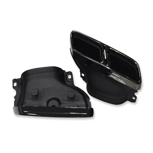 Applicable Modified C63 Four-outlet Square Mouth Tailpipe Mouth Exhaust Pipe