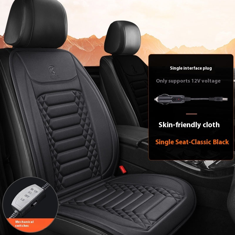Winter Warm Plush Car Electric Heating Seat