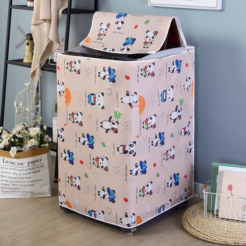 Oxford Cloth Waterproof And Sun Protection Up-open Washing Machine Dirt-proof Cover