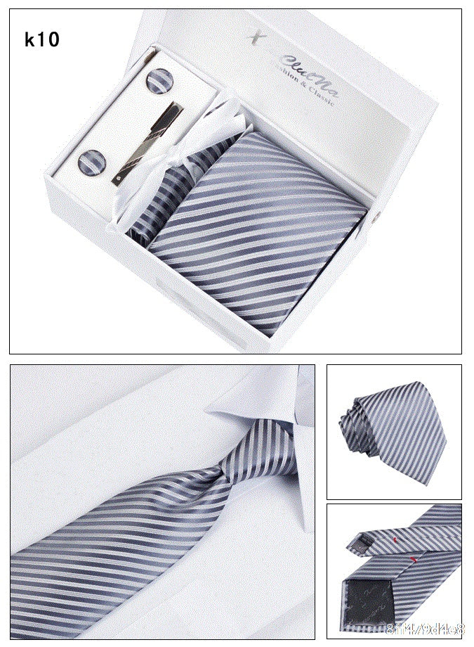 Six-piece men's formal tie