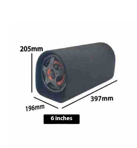 Car Subwoofer 70W High Power 6-inch 8-inch 10-inch Tunnel-shaped Car Audio