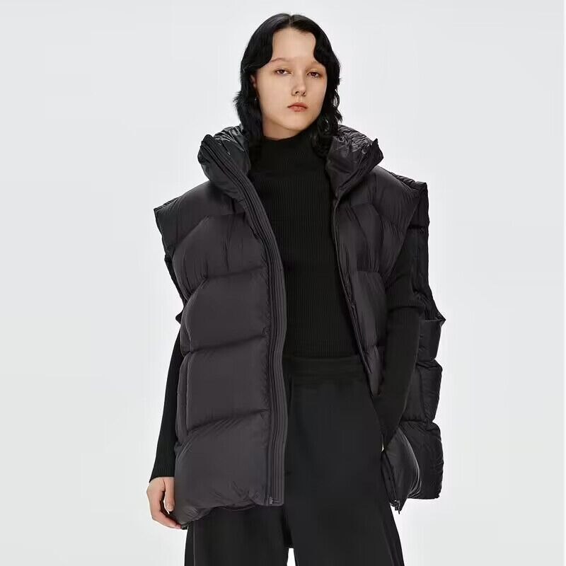 Autumn And Winter New White Duck Down Vest