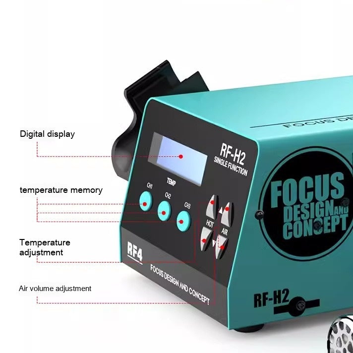 Wind Gun Repair Welding Digital Display High Frequency Bga Chip