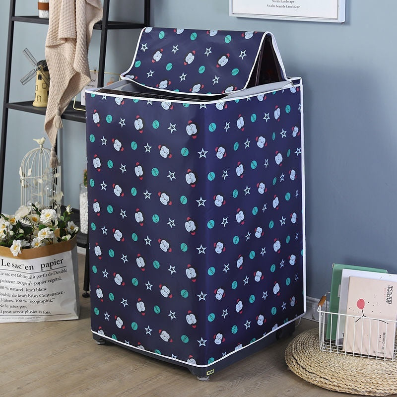 Oxford Cloth Waterproof And Sun Protection Up-open Washing Machine Dirt-proof Cover