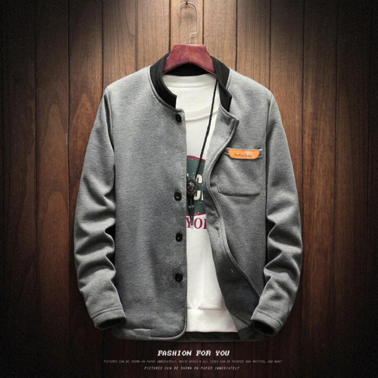 Foreign Trade Autumn Clothing New Men's Sweater All-match Cardigan