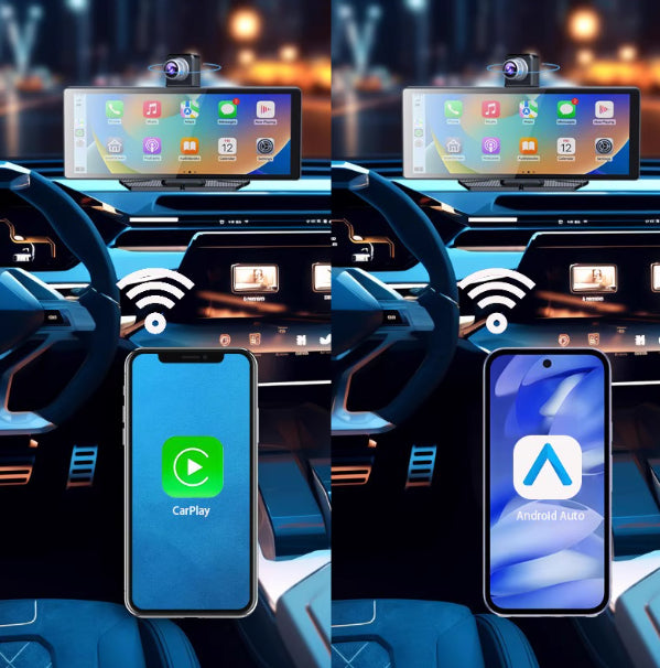 Navigation Portable Screen Car Smart Screen Center Console Driving DVR Touchscreen