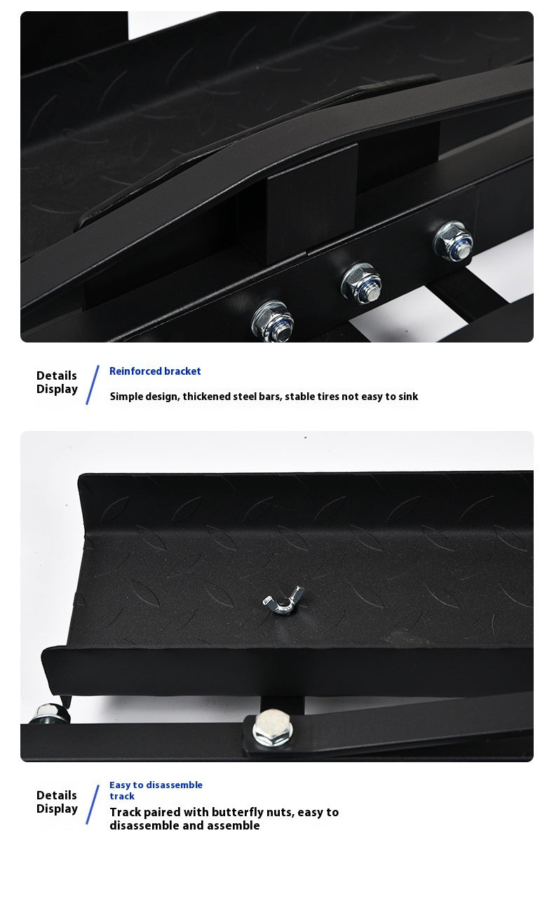 Frame Universal Tail Thickened Rear Trailer Rod