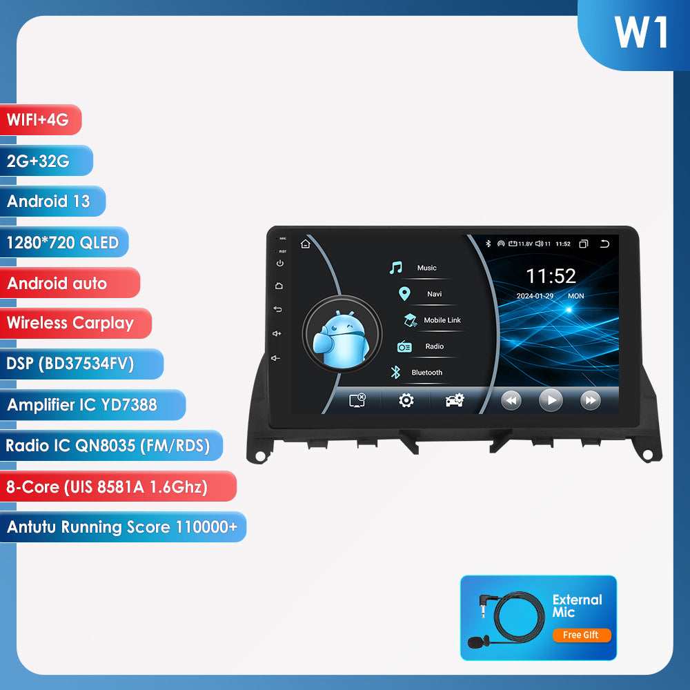 Applicable To  C- Class W204 S204 Central Control Large Screen Navigator