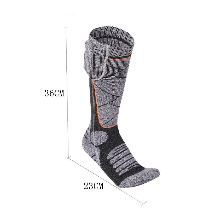 Remote Control Heating Socks Charging Heating Foot Warming Artifact Long Tube