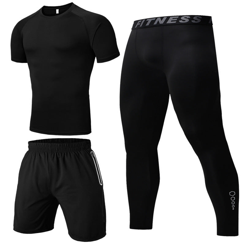 Summer three-piece casual sports suit