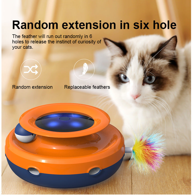 Funny Cat Toy Stick Electric Self-hi