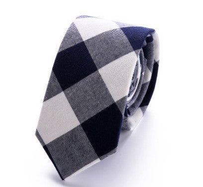Fashion, cotton tie, narrow plate, business tie, Chinese style, fashionable man.