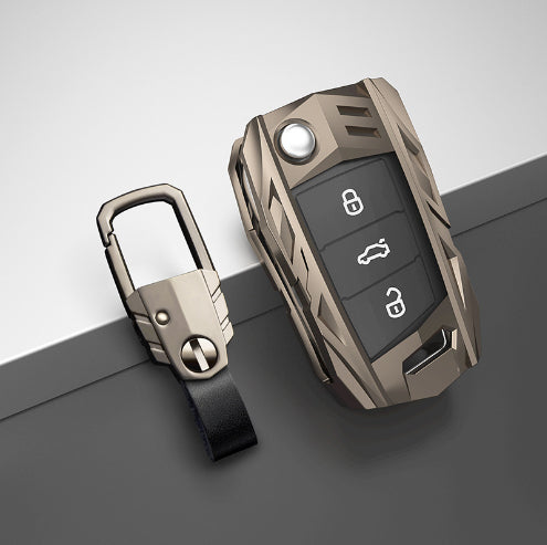 Metal Mecha Golf Auto Key Shell Sets Of Protective Shell