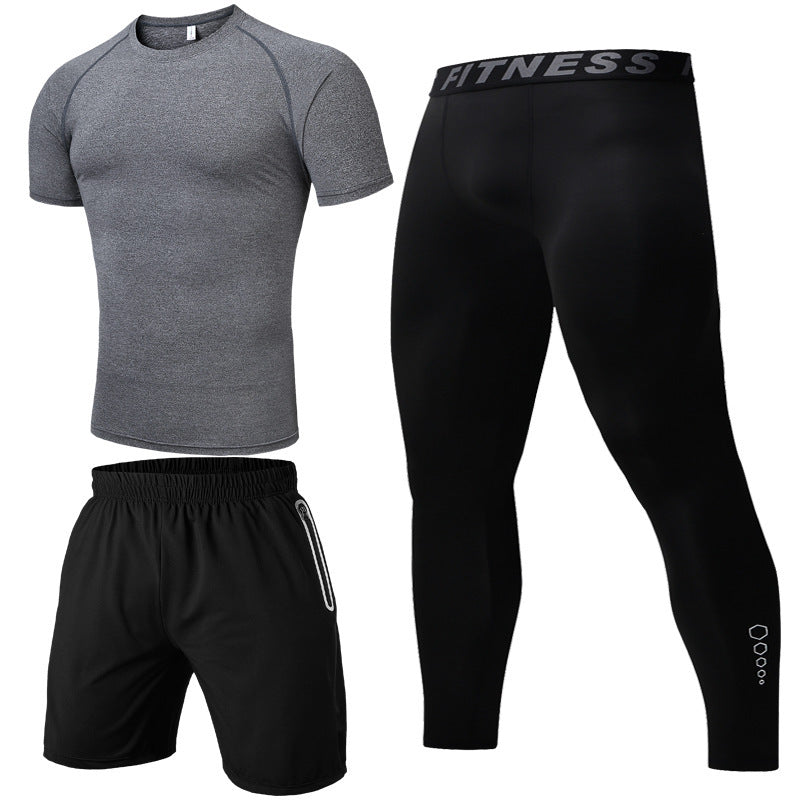 Summer three-piece casual sports suit