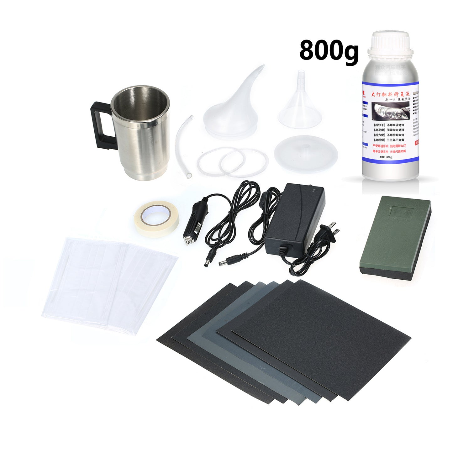 Car headlight repair tool