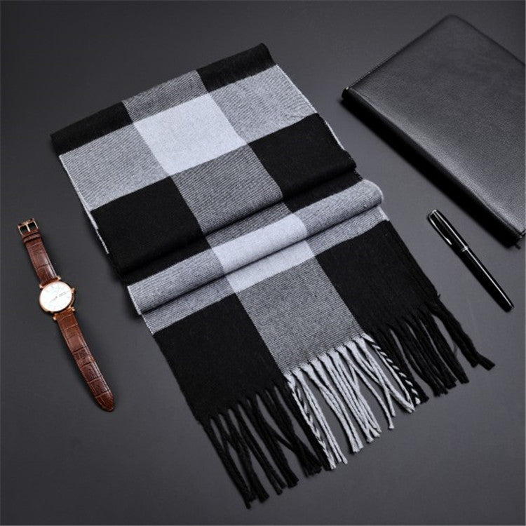 Cashmere like scarf for youth