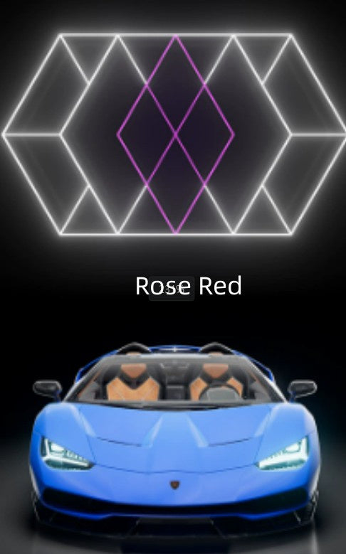 Honeycomb Car Beauty Led Station Light