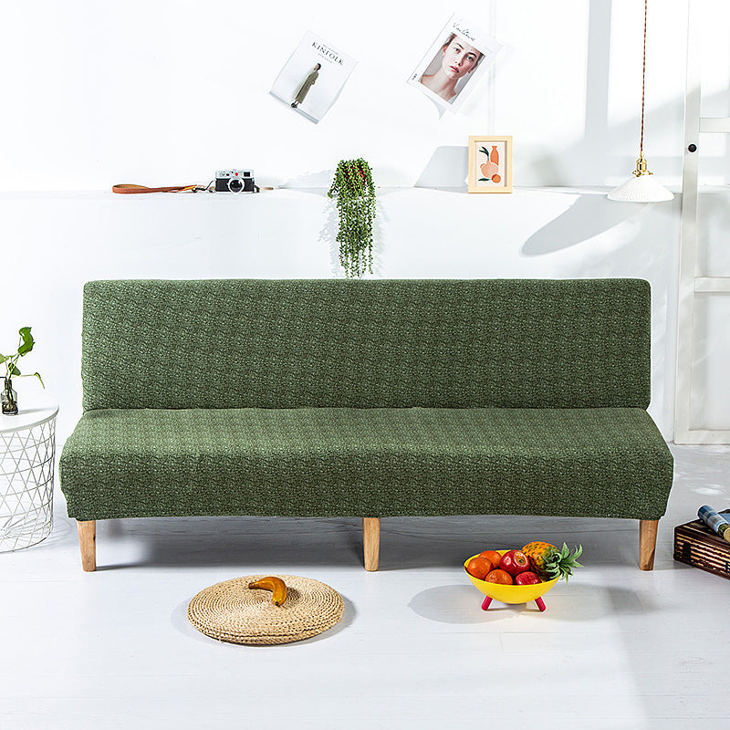Stretch Folding Sofa Without Armrest Fitted Sheet Bedspread