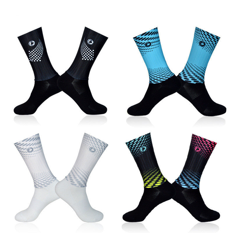Lycra Running Striped Socks