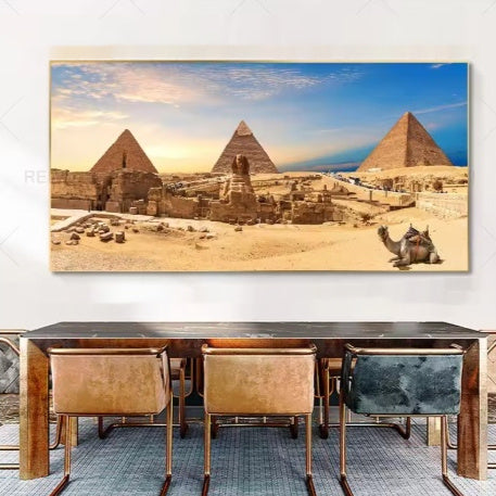 Living Room Decorative Painting Solid Wood Frameless