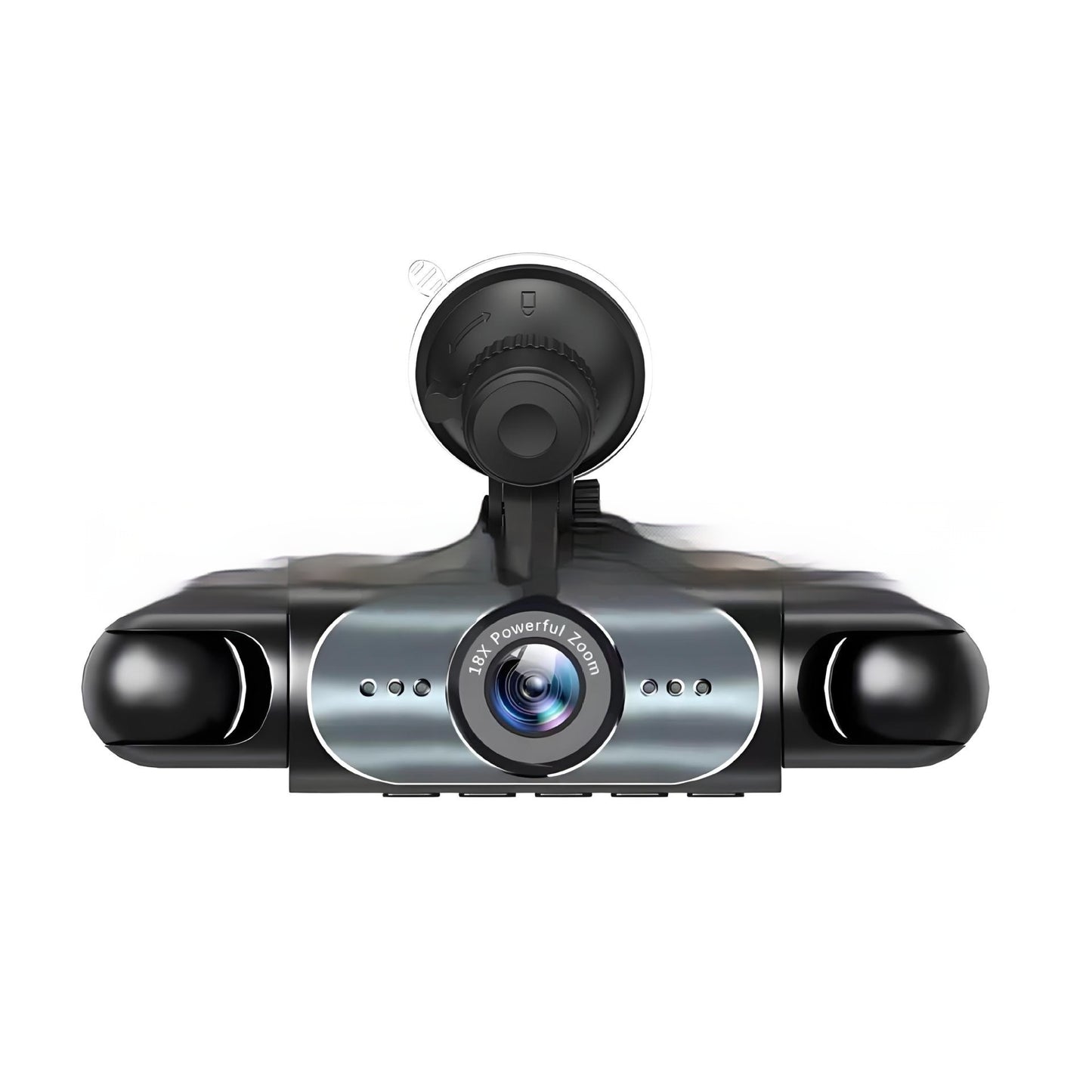 Four-lens Surveillance Dash Cam HD With Rearview Camera