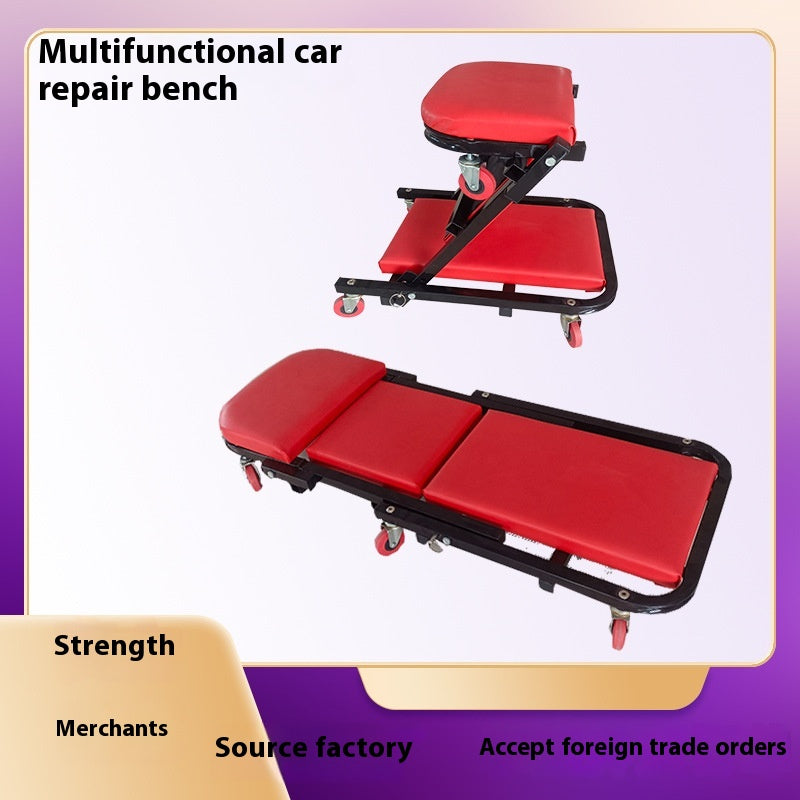 Thickened Multifunctional Folding Dual-purpose Repair Bench