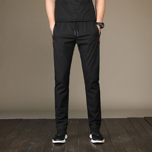 autumn and winter men's casual pants young Korean version of the Korean version of the body and small feet pants student movement pencil pants tide