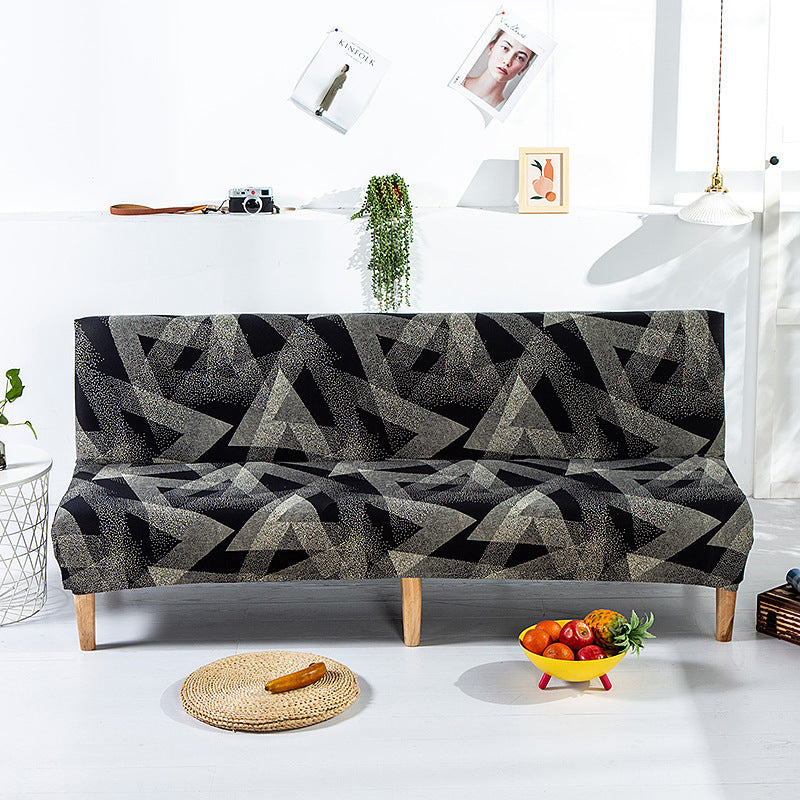 Stretch Folding Sofa Without Armrest Fitted Sheet Bedspread