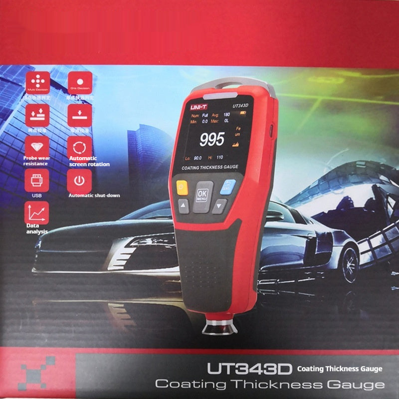 Coating Thickness Gauge Paint Thickness Admeasuring Apparatus