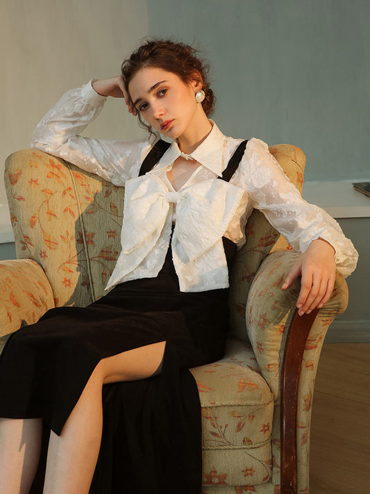 Women's French Age Reduction Shirt Women's Design Sense