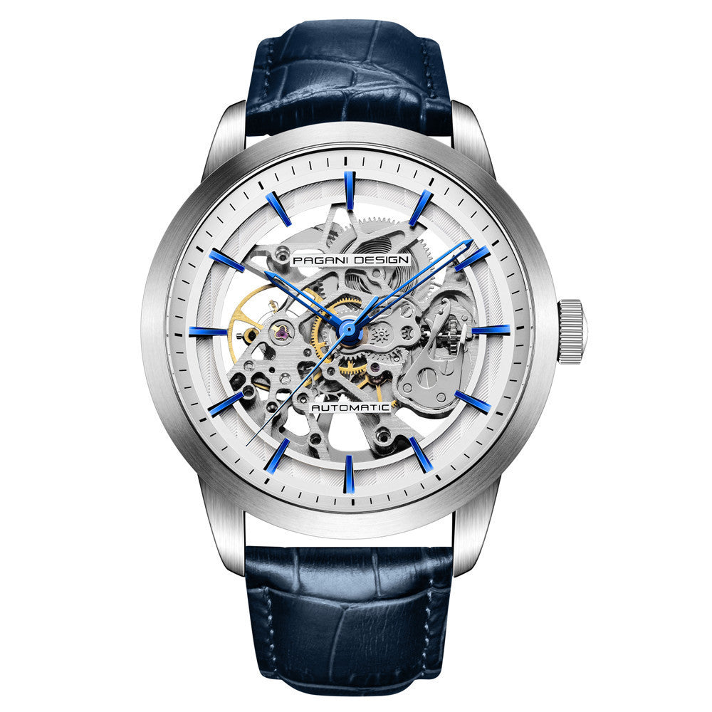 Men's hollow automatic mechanical watch