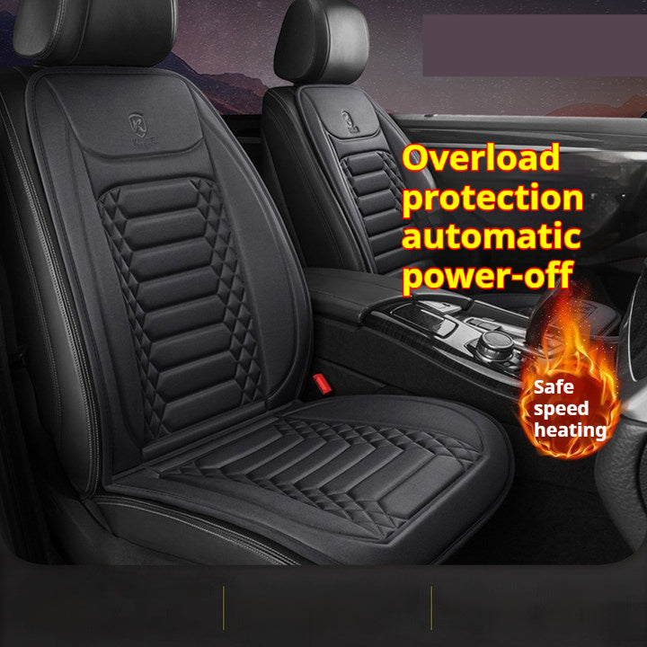 Winter Warm Plush Car Electric Heating Seat