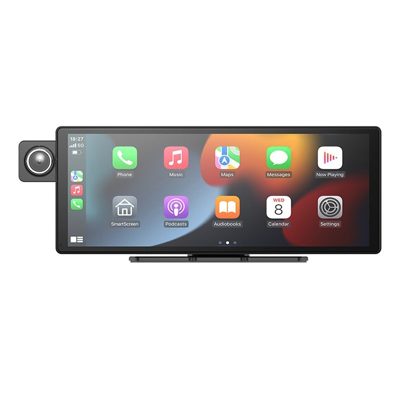 3 Camera CarPlay Driving Recorder Split Screen