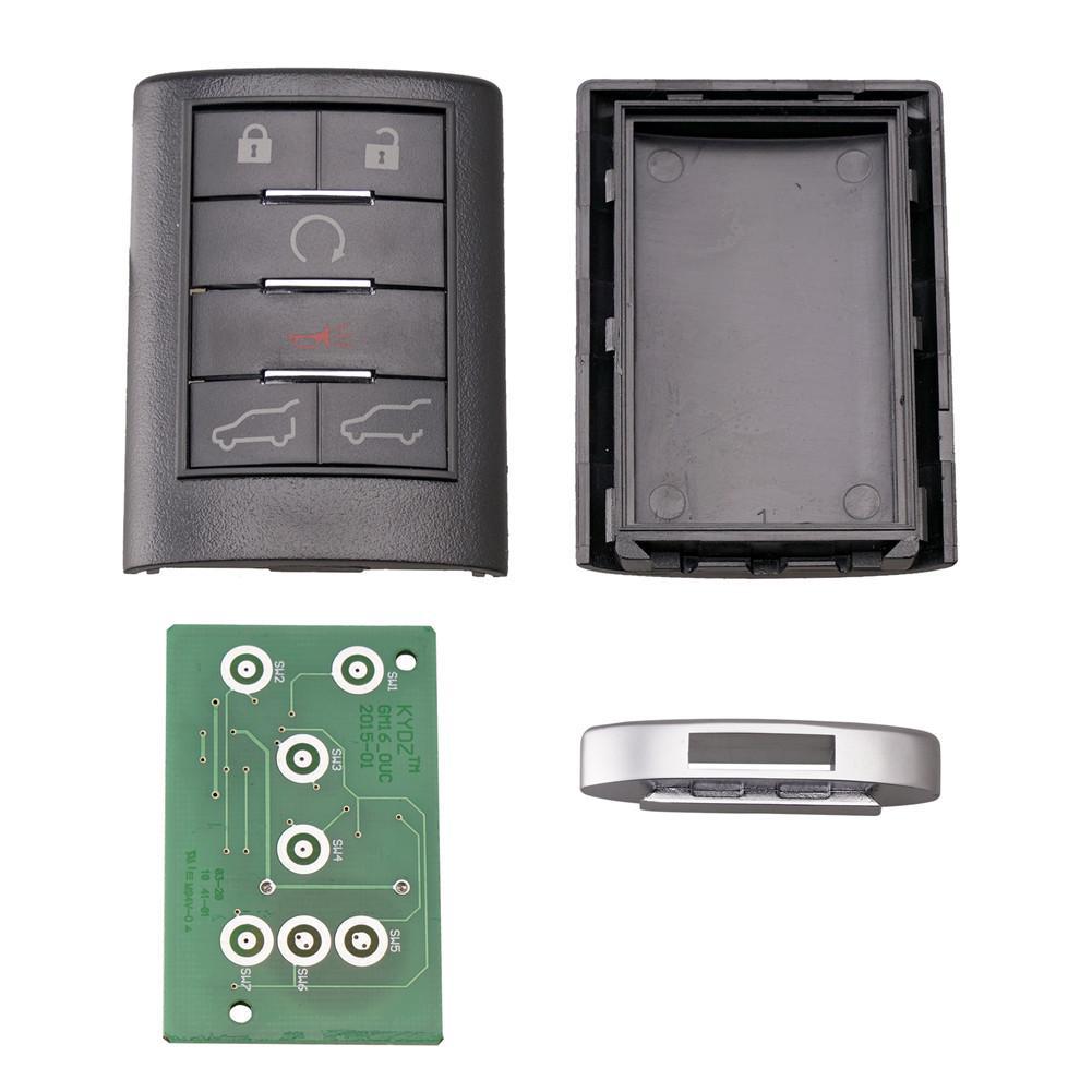 Fits With Cadillac Black Fashion 6 Key Car Keys