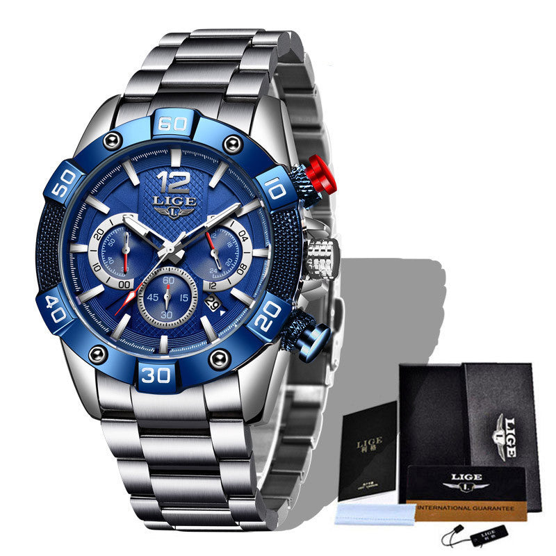 Multifunctional Waterproof Quartz Watch