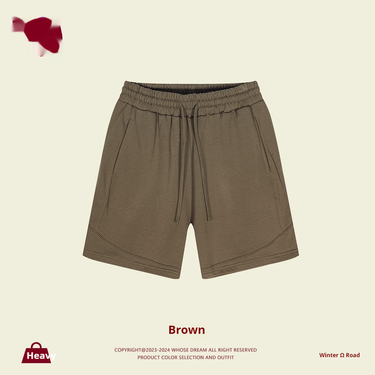 Solid Color Loose Medium And Large Children's Shorts Basic Style Sports Shorts