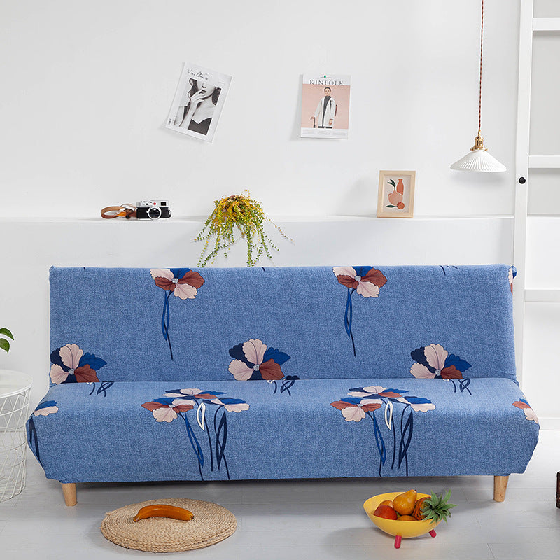 Stretch Folding Sofa Without Armrest Fitted Sheet Bedspread