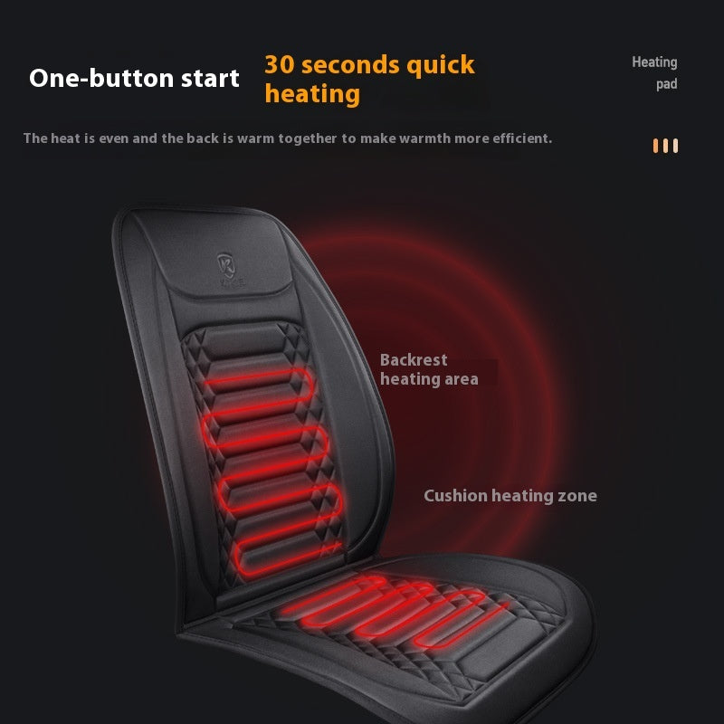 Winter Warm Plush Car Electric Heating Seat