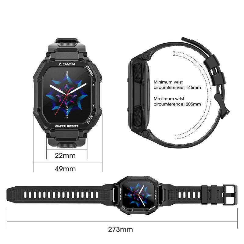 Multi-Function Bluetooth Sports Watch to Monitor Blood Pressure In Long Standby Mode