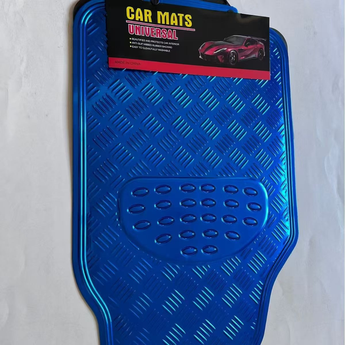 Car Aluminum Film Foot Mat Universal Non-slip Mat Waterproof Floor Mat