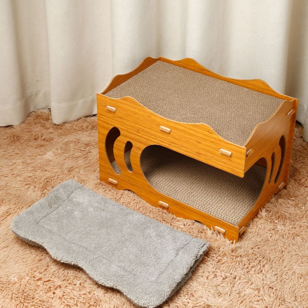 Cat Scratch Board Integrated Wear-resistant Non-chip Vertical Double Layer