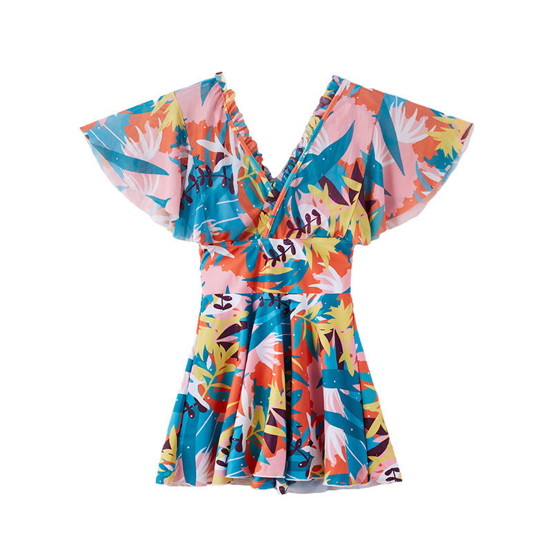 Cover Belly Siamese Swimsuit For Women