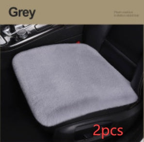 Car Seat Winter Plush Single Seat Square Cushion