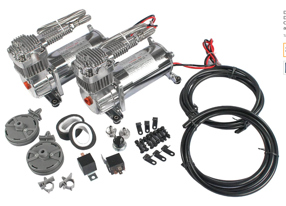 280W 200psi Car Modification Air Compressor Set