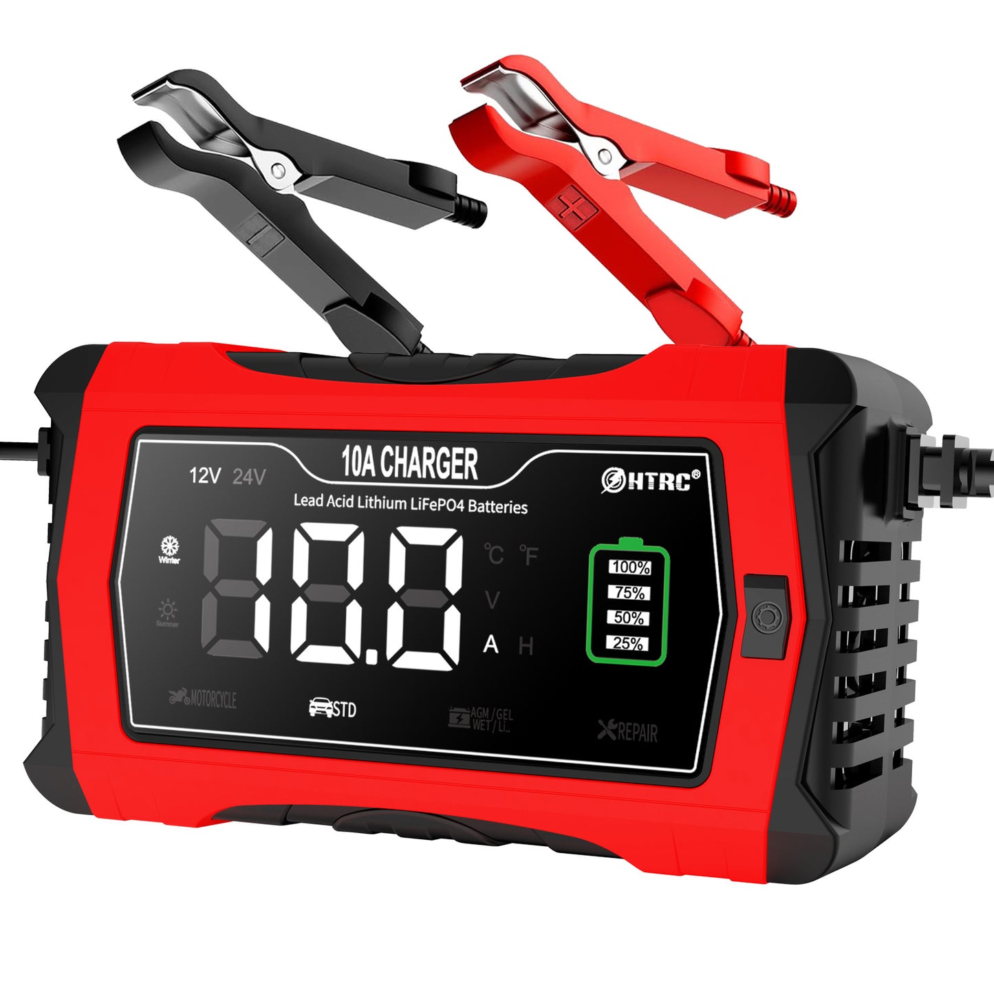 Fiberglass Car Motorcycle Storage Battery Charger